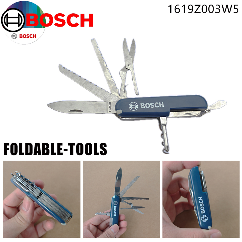 Edc Carry All - Canivete Multiuso Dobrável Bosch em Aço