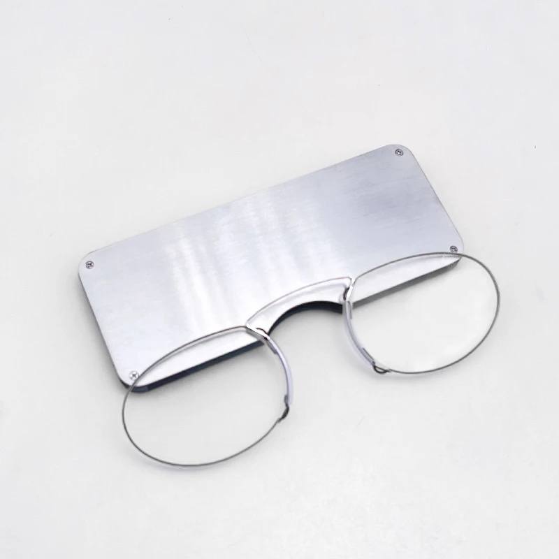 Wallet Slim Titanium - 2024 titânio mini óculos de leitura