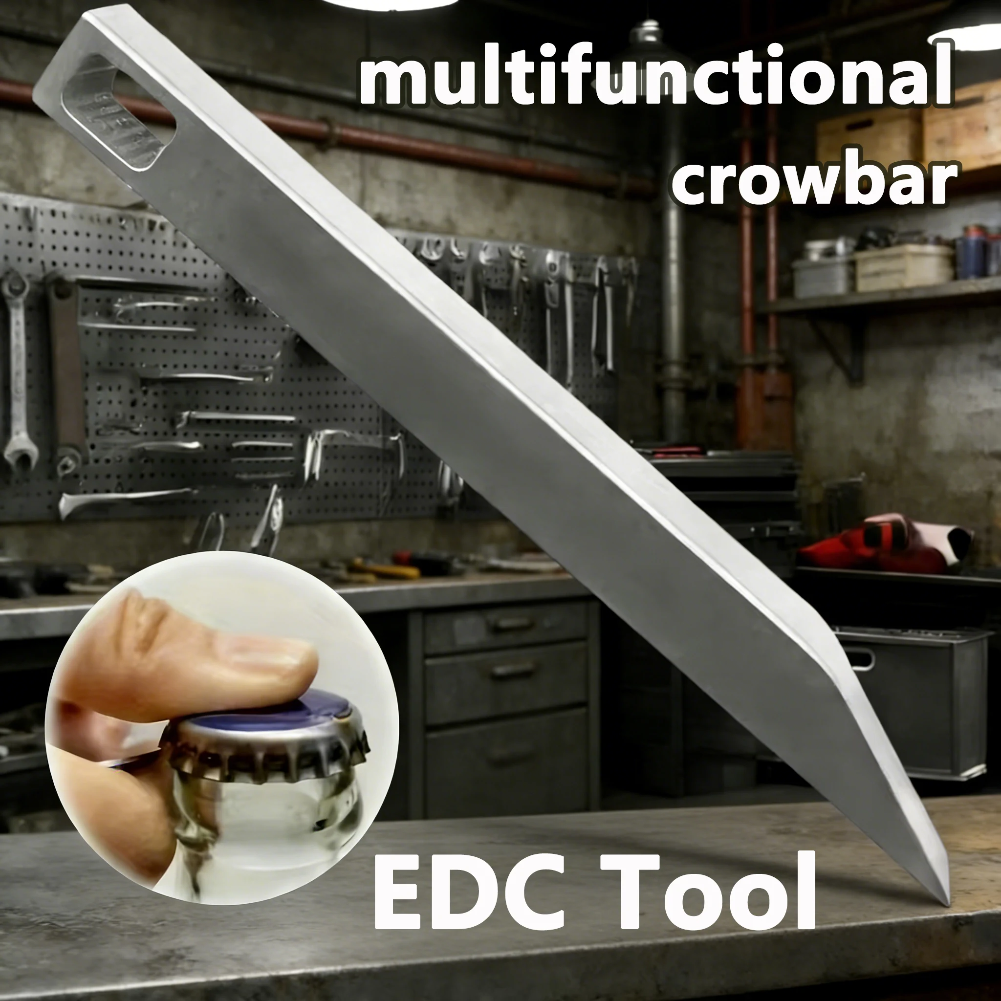 Edc (Every Day Carry - Chaveiro Multiferramenta Reforçado de Aço Inoxidável
