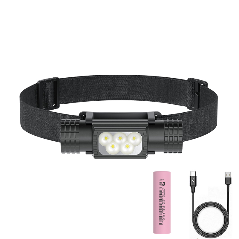 Edc (Every Day Carry - Portátil usb c recarregável led farol