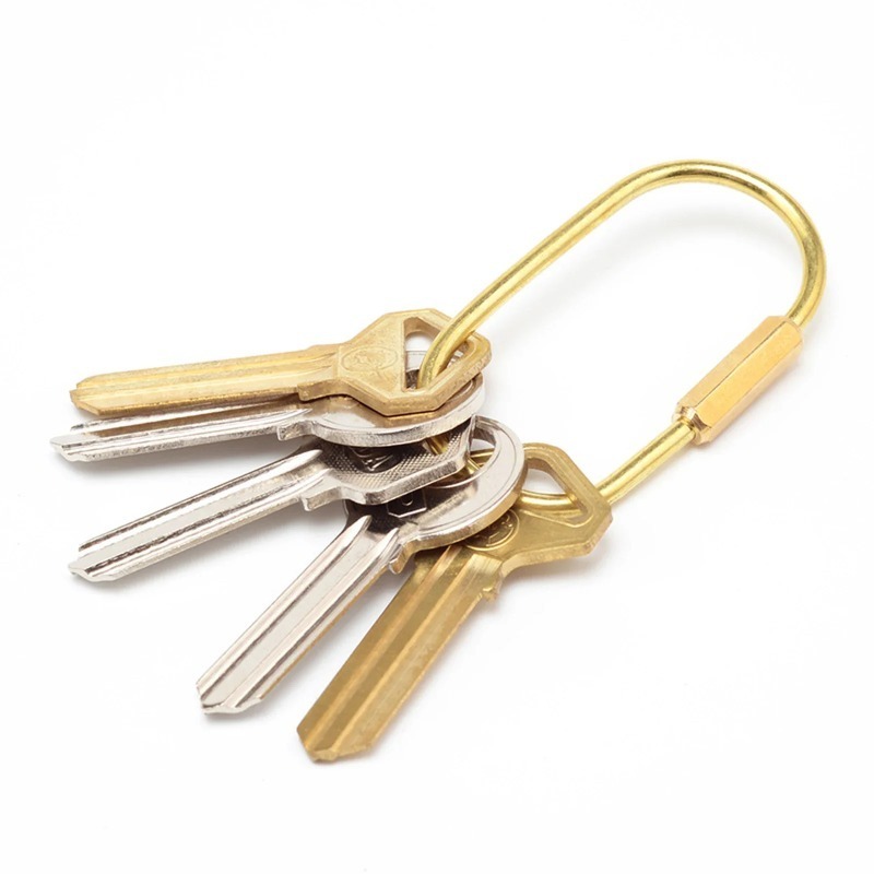Chaveiro de Latão Sólido Tipo  - Edc Car Carry avaliação e preço