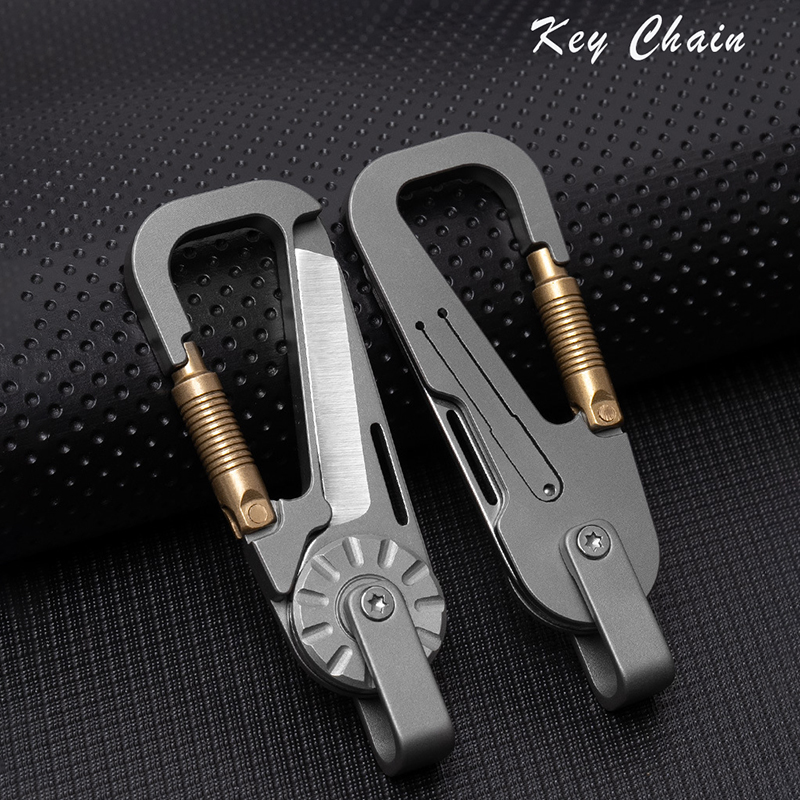 Chaveiro edc de liga de titâni - Edc Car Carry avaliação e preço