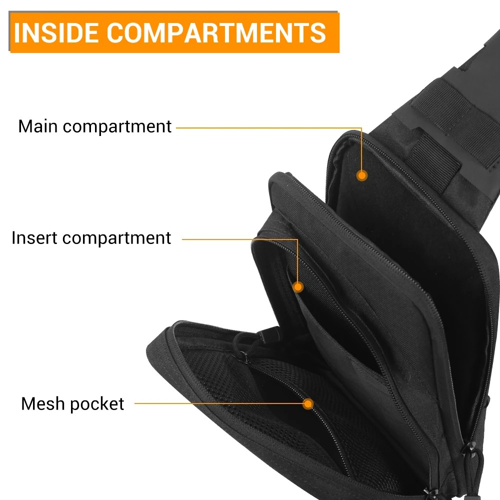 Bolsa Tática para Pistola, Bol - Edc Pistol Carry Bag avaliação e preço